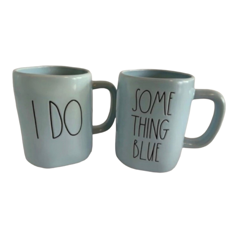 Rae Dunn “I Do” & “Something Blue” Wedding Mug Set